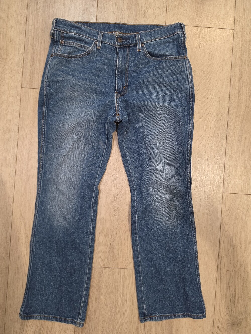Levi's 537 Men's Jeans 34x30 Bootcut Medium Wash Denim Y2K - Picture 2 of 7